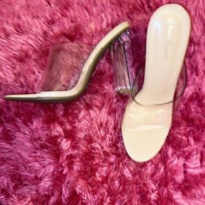 Clear heels